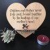 Personalised Engraved Heart Plaque Mother Friends Dad Sister Auntie Nanna Gift   172408895776